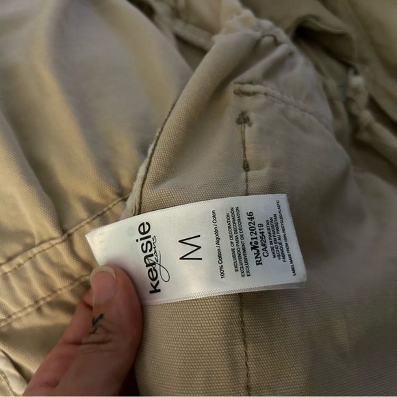 Kensie Tan Utility Jacket for Women - Picture 11 of 16